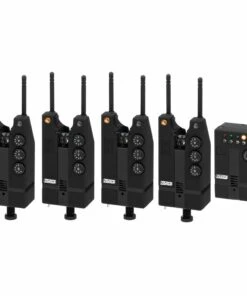 DAM MAD Hi-T Bite Alarm Set 4+1 RGBY Bite Alarms