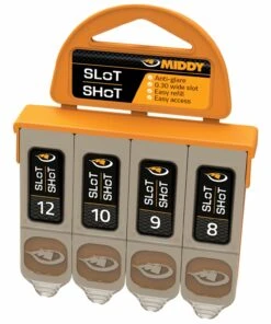 Middy Slot-Shot Dispenser 4-Compartment Terminal Tackle