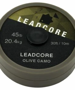 Thinking Anglers 10m Leadcore 45lb Olive Camo Terminal Tackle