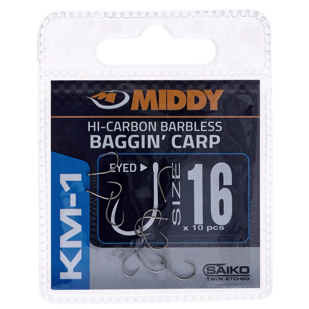 Middy KM-1 Baggin' Carp Hooks Terminal Tackle 4 Middy KM-1 Baggin' Carp Hooks Terminal Tackle - Image 4