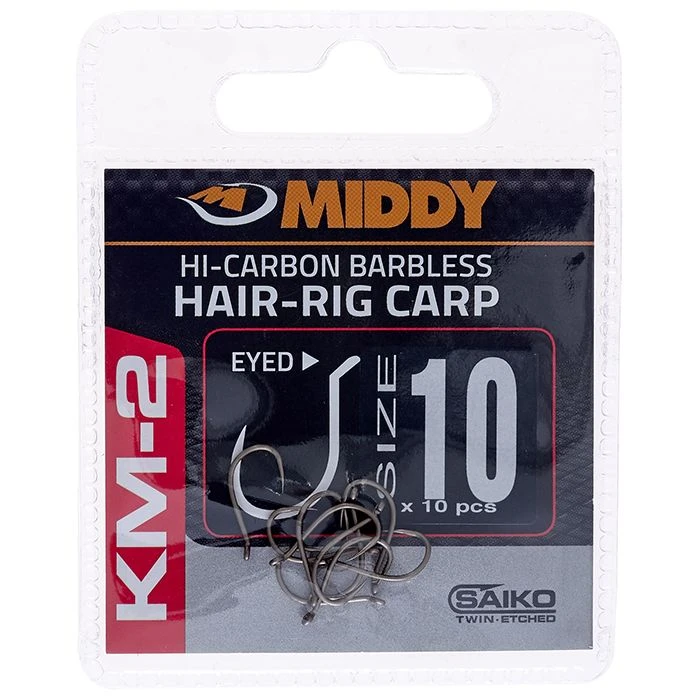 Middy KM-2 Hair-Rig Eyed Hooks Terminal Tackle 3 Middy KM-2 Hair-Rig Eyed Hooks Terminal Tackle - Image 3