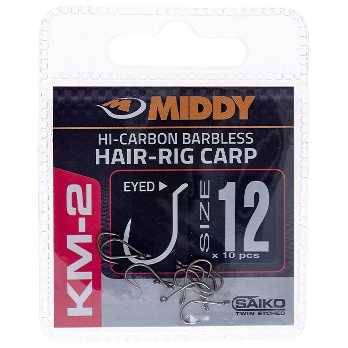 Middy KM-2 Hair-Rig Eyed Hooks Terminal Tackle 5 Middy KM-2 Hair-Rig Eyed Hooks Terminal Tackle - Image 5