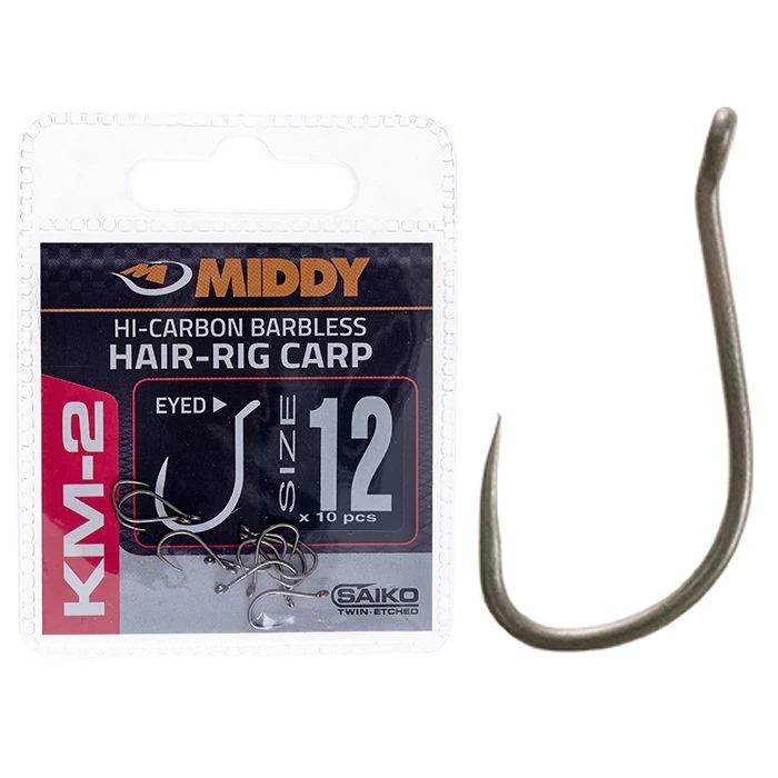 Middy KM-2 Hair-Rig Eyed Hooks Terminal Tackle 4 Middy KM-2 Hair-Rig Eyed Hooks Terminal Tackle - Image 4