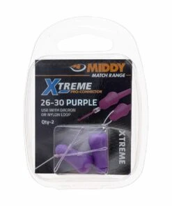 Middy Xtreme Pro-Connectors Terminal Tackle -Best Fishing Gear Shop middy xtreme pro connectors 26 30 purple
