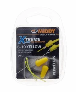 Middy Xtreme Pro-Connectors Terminal Tackle -Best Fishing Gear Shop middy xtreme pro connectors 6 10 yellow