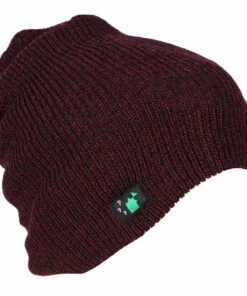 Thinking Anglers Antique Burgundy Beanie Clothing