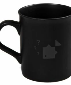 Thinking Anglers Matte Black Mug Cooking Equipment