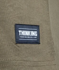 Thinking Anglers Olive T-Shirt Clothing -Best Fishing Gear Shop thinking anglers olive t shirt 4
